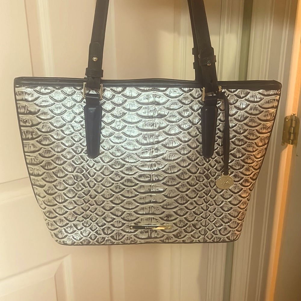 Brahmin Medium Asher pearl dogwood - New with Tag